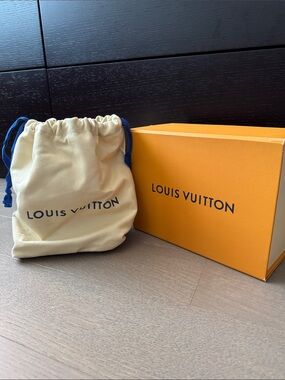 Louis Vuitton EMPTY Magnetic Gift Purse Handbag Box Dust Bag 10” x 7.5” x 5”